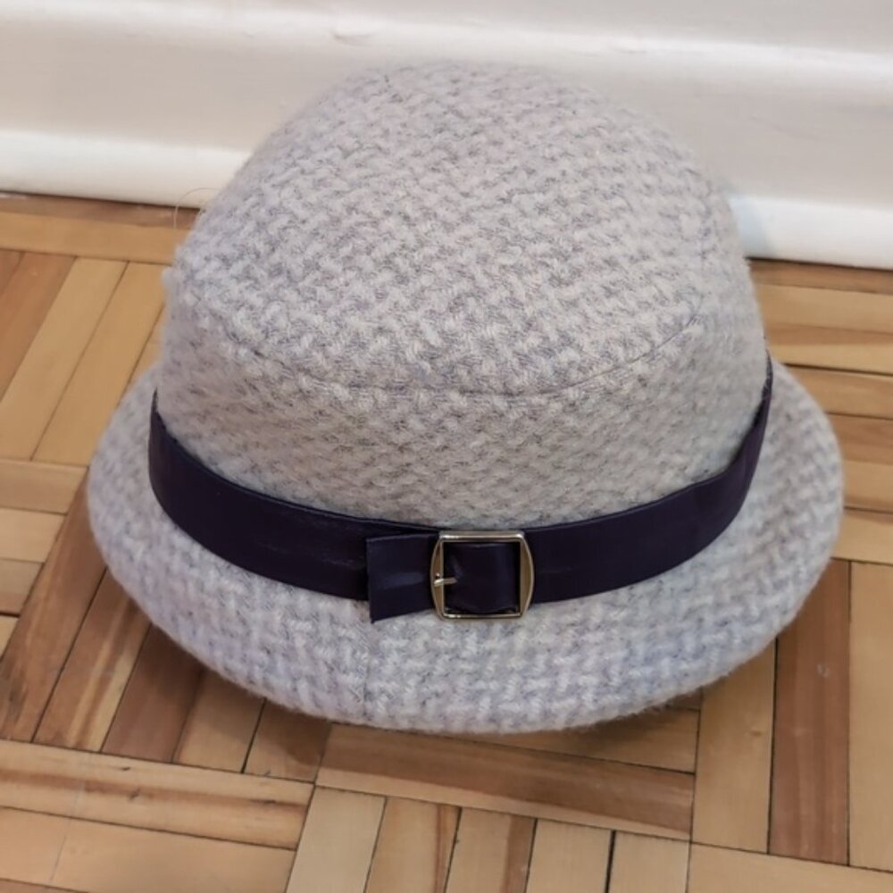 L'hiver en folie vintage cashmere wool blend hat